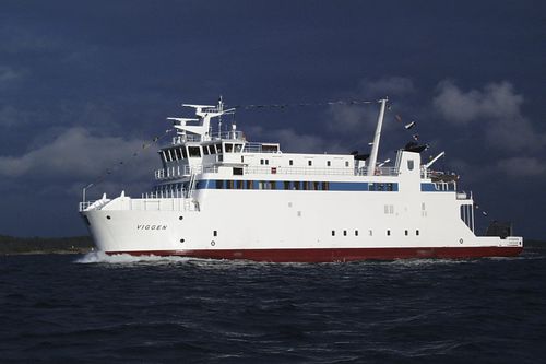 Ferri de pasajeros de acero - Viggen - UKI Workboat - ice-class