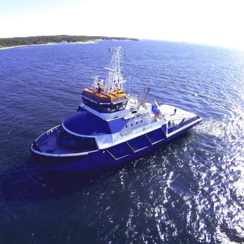 Remolcador de empuje rompehielos - Ahto - UKI Workboat - Bureau Veritas / de acero