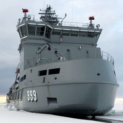 Buque multiusos de recuperación de hidrocarburos - Louhi - UKI Workboat - rompehielos / GL / de acero