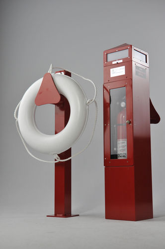Torreta de incendio - Accmar Equipment Company - con iluminación integrada / para pantalán