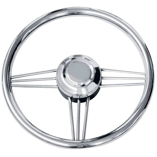 Volante para barco de motor de acero inoxidable - T14LS - SAVORETTI ARMANDO & C. s.n.c. - racing / 9 radios
