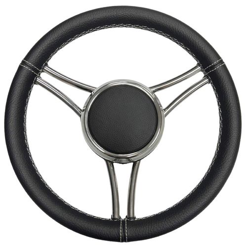 Volante para barco de motor barnizado con poliuretano - T22PS - SAVORETTI ARMANDO & C. s.n.c. - 6 radios
