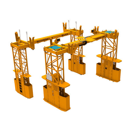 Jaula para personal de intervención para spreader para contenedores -  BA-323 - TEC CONTAINER