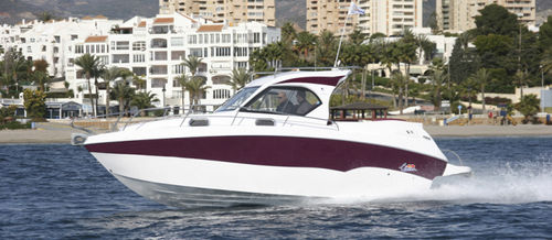 Cabin-cruiser intraborda - Jara - Lema boats - bimotor / con hard-top / de deporte