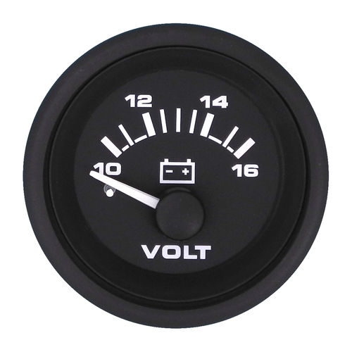 Indicador para barco - Black Premier  - Veethree Electronics and Marine LLC - de nivel / analógico / para batería