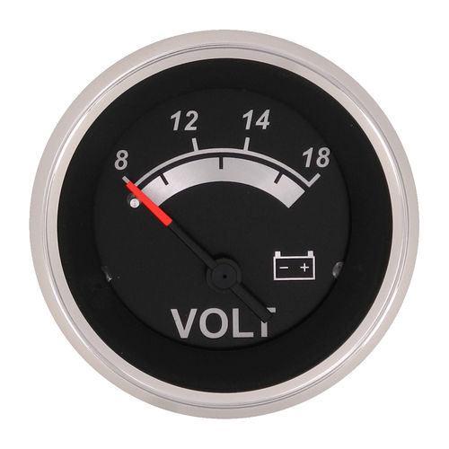 Indicador para barco - Black Sterling - Veethree Electronics and Marine LLC - de nivel / analógico / para batería