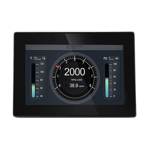 Visualizador para barco - T5 - Veethree Electronics and Marine LLC - multiusos / digital / táctil