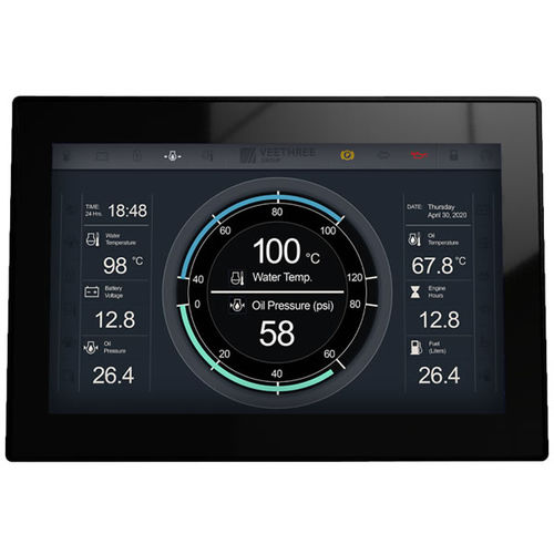 Visualizador para barco - T7i - Veethree Electronics and Marine LLC - multiusos / digital