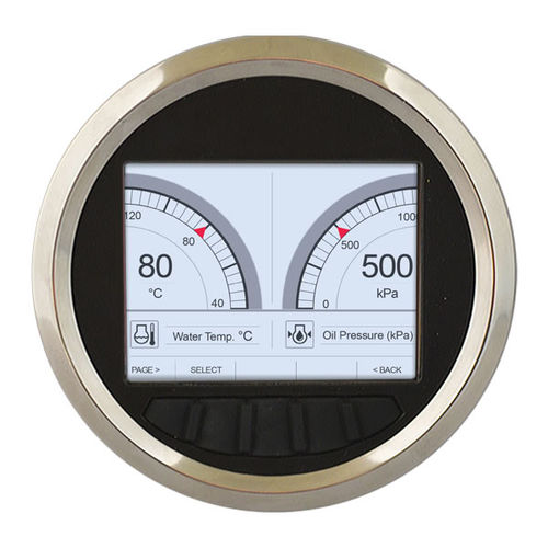 Indicador para barco - R3s UEM - Veethree Electronics and Marine LLC - de nivel / de trim / de rumbo