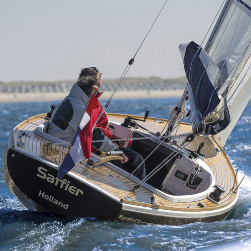 Velero de crucero - SC 6.50 - Saffier Yachts - clásico / day-sailer / con cockpit cerrado