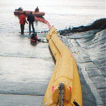 Barrera de contención - Canflex - flotante / para zona de oscilación