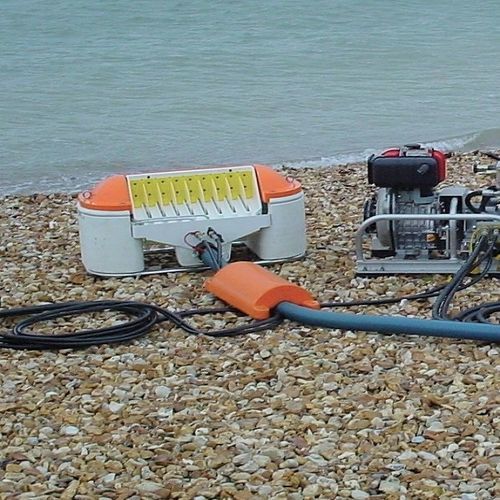 Skimmer de hidrocarburos de disco - Komara Mini - Vikoma International - de bandas oleofílicas / para aguas tranquilas / para río