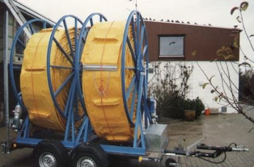 Enrollador per barrera de contención remolcable - HYDROTECHNIK LÜBECK GMBH