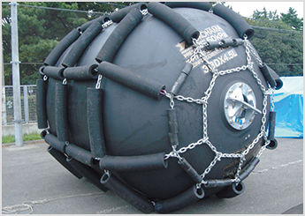 Defensa para puerto - Rubber Sleeve Net - YOKOHAMA - de muelle / Yokohama / Dropstitch
