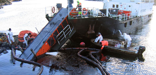 Skimmer de hidrocarburos de banda - Mavi Deniz - para buque