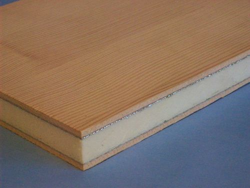 Panel sándwich de aislamiento térmico - MEDIUM - Compensati toro - de espuma / de madera