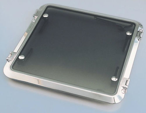 Escotilla cuadrada - LDH - MAN SHIP machinery & Hardware co. - para barco / abrible / de acero inoxidable