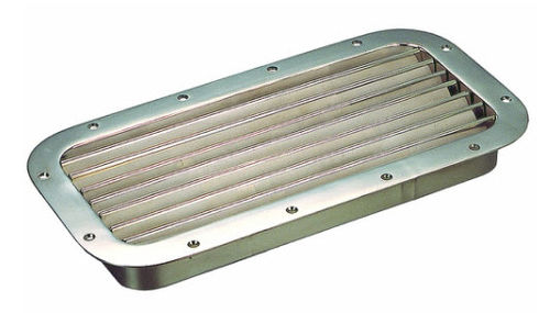Rejilla de ventilación de acero inoxidable - LS - MAN SHIP machinery & Hardware co. - para barco