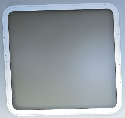 Ventana rectangular - MAN SHIP machinery & Hardware co. - para barco / deslizante / fija