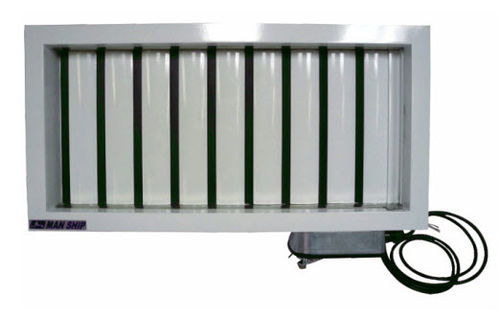 Compuerta cortafuego para buque - 6063T5 - MAN SHIP machinery & Hardware co.