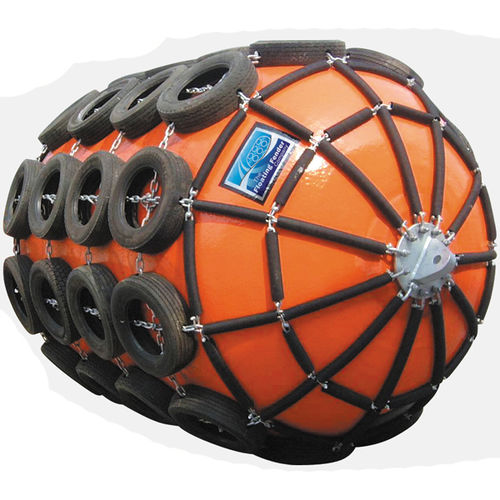 Defensa para buque - DockGuard Ltd - para pantalán / Yokohama / rellena de espuma