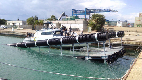 Ascensor de barcos - BSL - Italia Marine - flotante / de acero galvanizado
