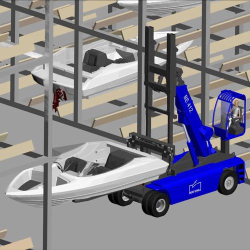Carretilla elevadora para barco - Boat Eagle 512 - Italia Marine