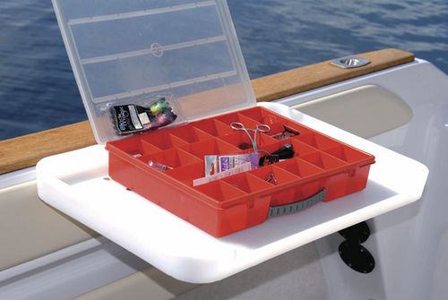 Mesa de cockpit fija - BAIT TABLE & BAIT BOARD WHITE - Tallon Marine - de polietileno