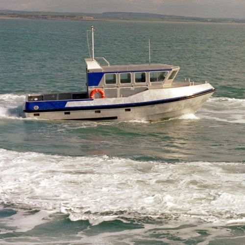 Barco profesional barco de trabajo - Norse 1050 - HolyHead Marine Services - intraborda / de aluminio
