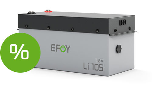Batería marina - EFOY Li 105 - SFC Energy AG - 12 V / litio