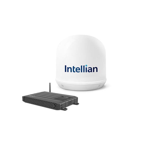 Inmarsat terminal - FB250 - Intellian Technologies - para buque / FleetBroadband