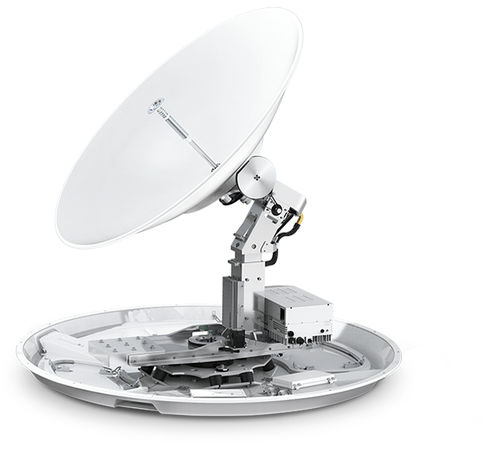 Antena Ku-band - v150NX - Intellian Technologies - dual band / Ka-band / para barco