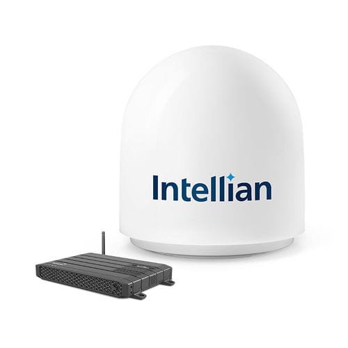 Inmarsat terminal - FB500 - Intellian Technologies - para barco / FleetBroadband