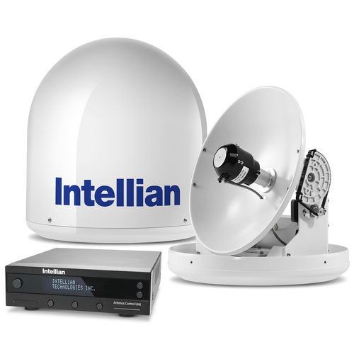 Antena TV - i2 - Intellian Technologies - satélite / para barco / radomo