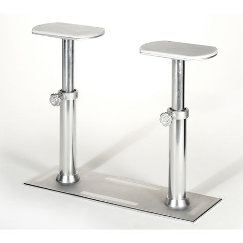 Pie de mesa ajustable - 30.3099/S.2 G A - SA.FE di Savoia Ferruccio &  C. Snc - neumático / telescópico / de aluminio
