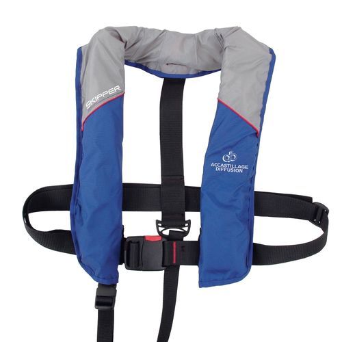 Chaleco salvavidas inflable automático - SKIPPER  - AD NAUTIC - de espuma / 150 N / unisex