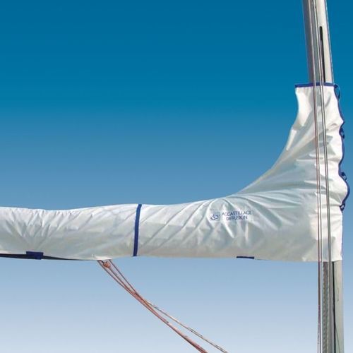 Funda protectora para velero - G95106 - AD NAUTIC - de vela mayor / blanca
