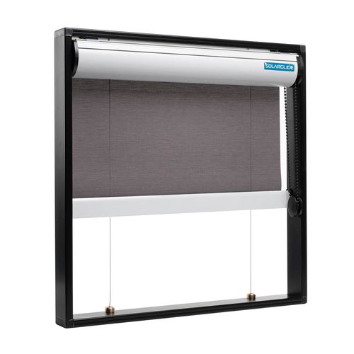Cortina de oscurecimiento - SOL 3 - Solarglide Limited - aluminio / acrilonitrilo butadieno estireno / de poliéster