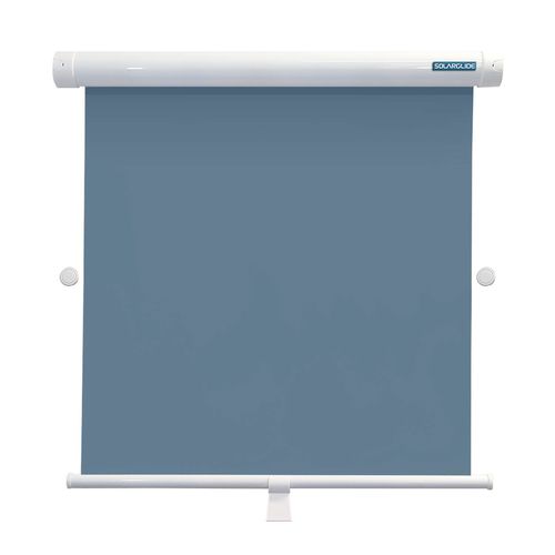 Cortina enrollador - SOL 5 - Solarglide Limited - opaca / de tejido / de aluminio