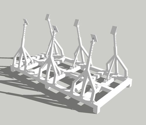 Cuna para velero - SB-04 - Yachtgarage - ajustable / móvil / de transporte pesado
