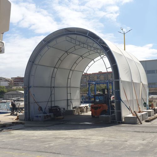 Cubierta técnica para barco - Sliding series - Yachtgarage - para la reparación