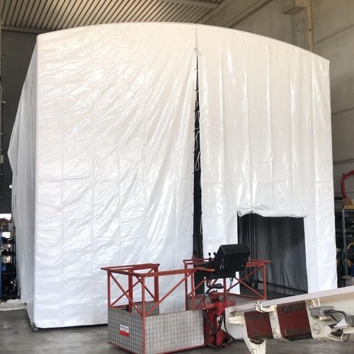 Cabina de arenado para astillero naval - A.U.A. series - Yachtgarage
