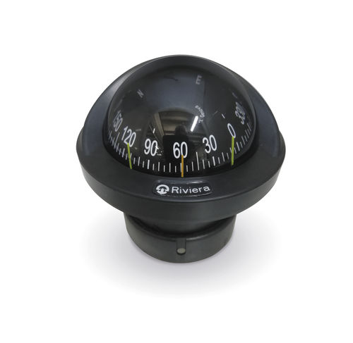 Brújula de navegación para barco - BA1 SLIM - Riviera srl Genova - magnética / horizontal / empotrable