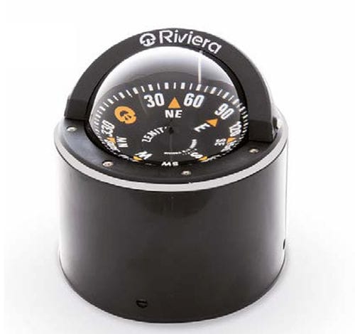 Brújula de navegación para barco - BZ3  - Riviera srl Genova - para velero / magnética / horizontal