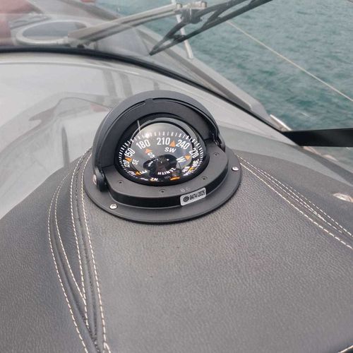 Brújula de navegación para barco de motor - ZENITH 3 - Riviera srl Genova - magnética / horizontal / empotrable