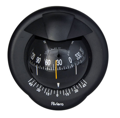 Brújula de navegación para velero - BP2 - Riviera srl Genova - magnética / vertical / empotrable