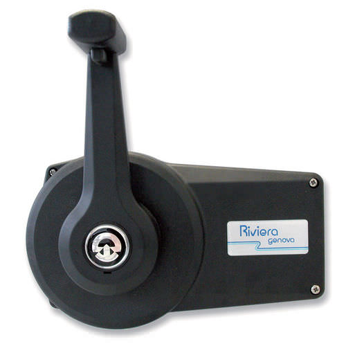 Palanca de mando para motor - CM01 - Riviera srl Genova - mecánica / con una sola palanca / para barco