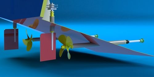 Timón para barco de motor - ERIS PROPELLERS