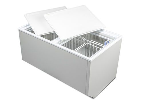 Refrigerador con congelador para barco - BI 92 DUAL - Indel Marine - colocación libre / de compresores / de acero inoxidable