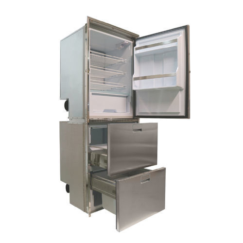 Refrigerador con congelador para barco - CRUISE 320 Combi - Indel Marine - para yate / empotrable / de cajón